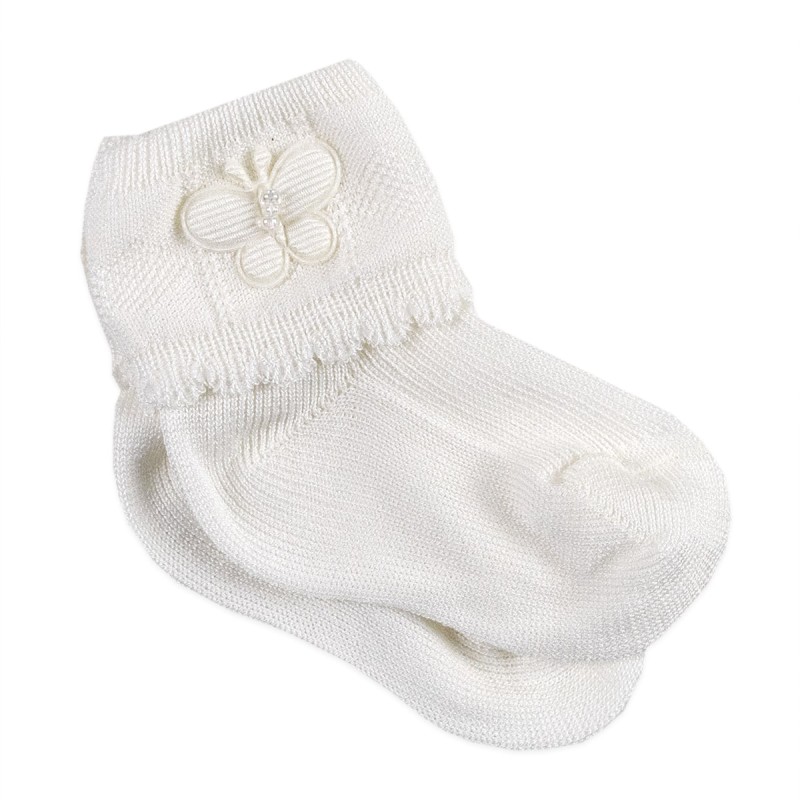 Baby socks pure cotton with butterfly CI4180C
