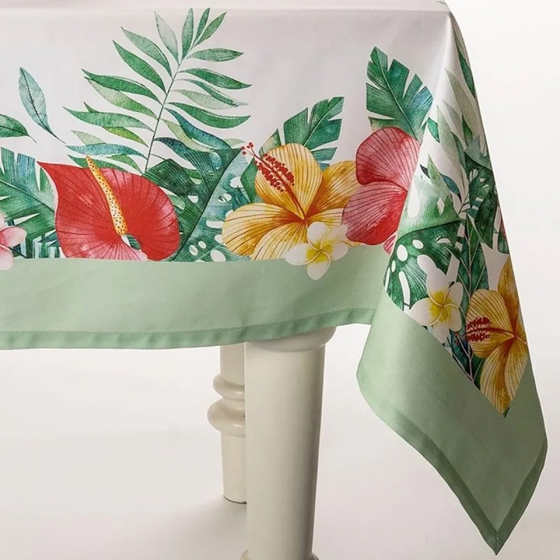 Tropical - digital print cotton...