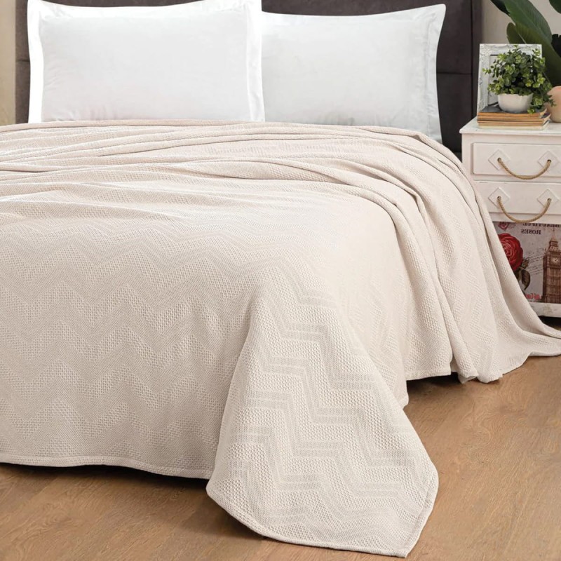 Inverso - piquet cotton bedspread by Corredo Italiano®