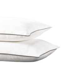 Federa per guanciale in percalle con bordino piping CP90