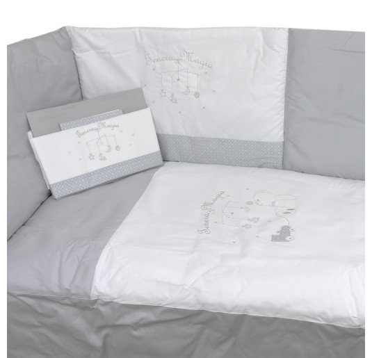 Tender Magic - Duvet cover set with bumper and cot sheet 6010GR