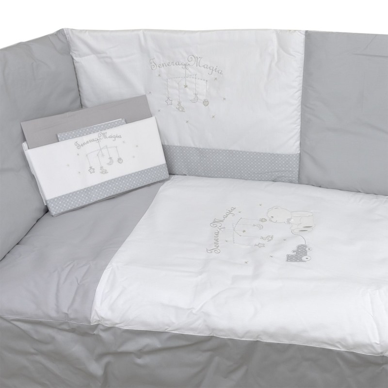 Tender Magic - Duvet cover set with bumper and cot sheet 6010GR