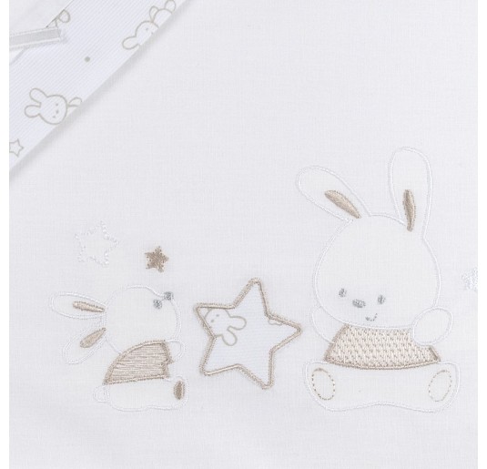 Bunnies - Cradle Pram sheet set Mio Piccolo LC892PA 2