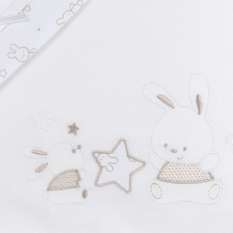 Bunnies - Cradle Pram sheet set Mio...