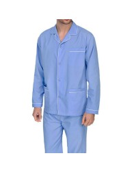 Pigiama cotone aperto avanti Diplomat WO501AZ