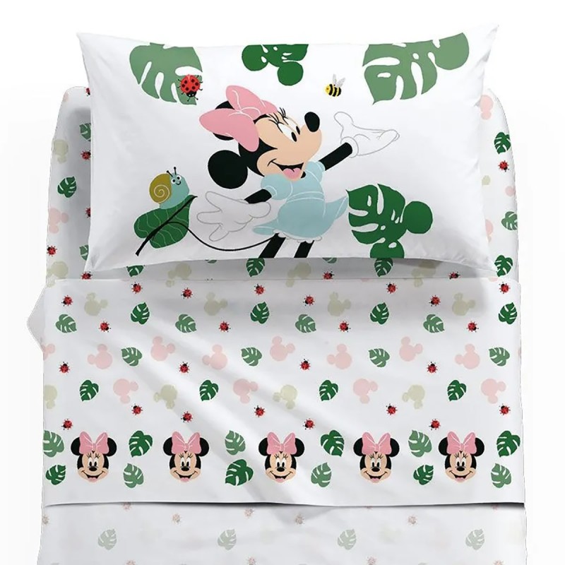 Minnie Garden - single bed sheet set Caleffi Disney