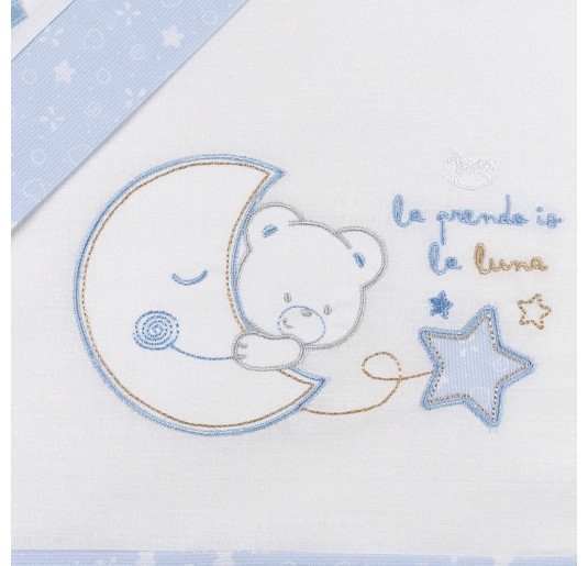 Set lenzuola culletta e carrozzina by Mio Piccolo LC897AZ 2