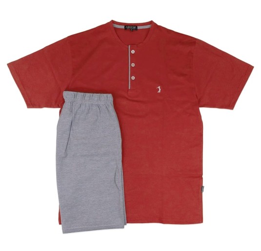 Short pajamas pure cotton Ambizione 1439 2