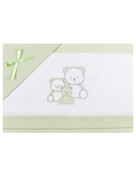Family Bears - Cradle Pram sheet set Mio Piccolo LC896VV