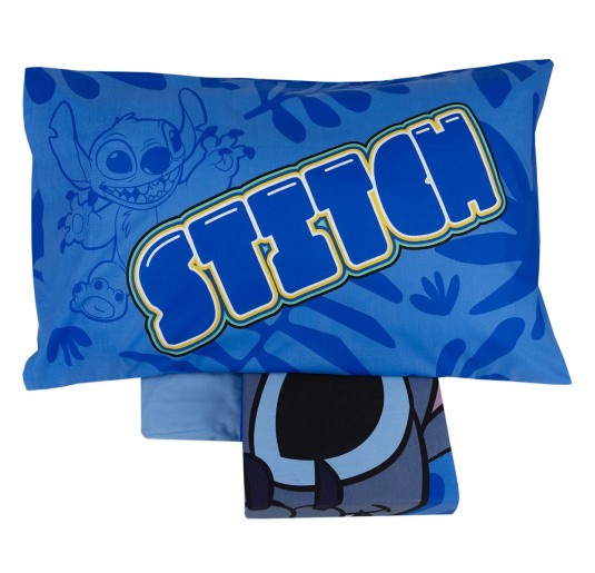 Lilo & Stitch - completo lenzuola cotone 1 posto Disney... 2