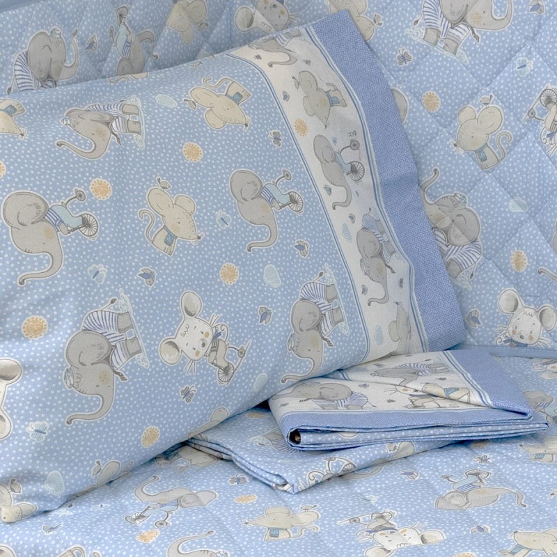 Turi Sky - set of sheets & quilt with...