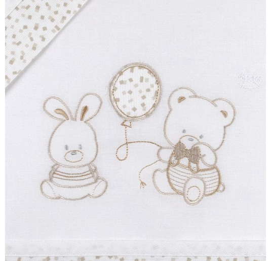 Little Bears - Cradle sheet set by Mio Piccolo 2