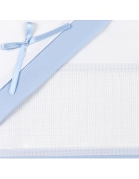 Cradle and pram sheet set with Aida to embroider CI1305PQAZ