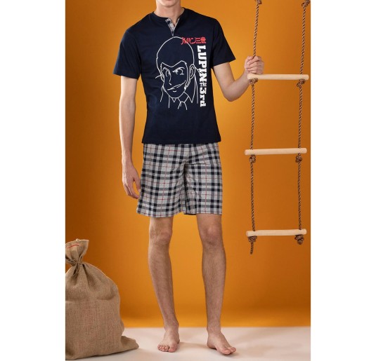 Lupin the 3rd - Boys seraph short cotton pajamas 2