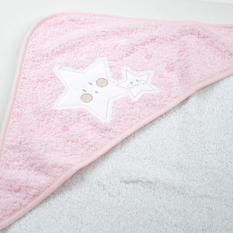 Little Stars - Terry cloth triangle...