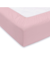 Fitted cotton Cradle Pram sheet with elastic corners - Monocolore - Corredo Italiano
