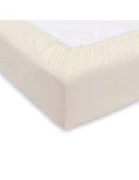 Sottolenzuolo per culletta in cotone con angoli - Monocolore baby - Corredo Italiano