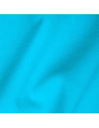 Pure cotton fabric height 300 cm - Turquoise