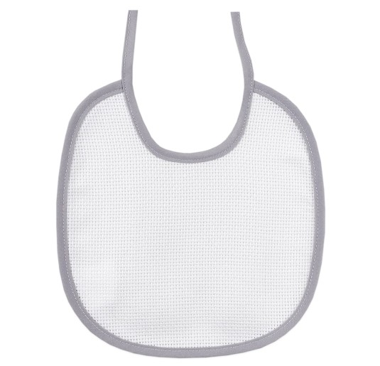 Bib for embroidery with aida 1490 2