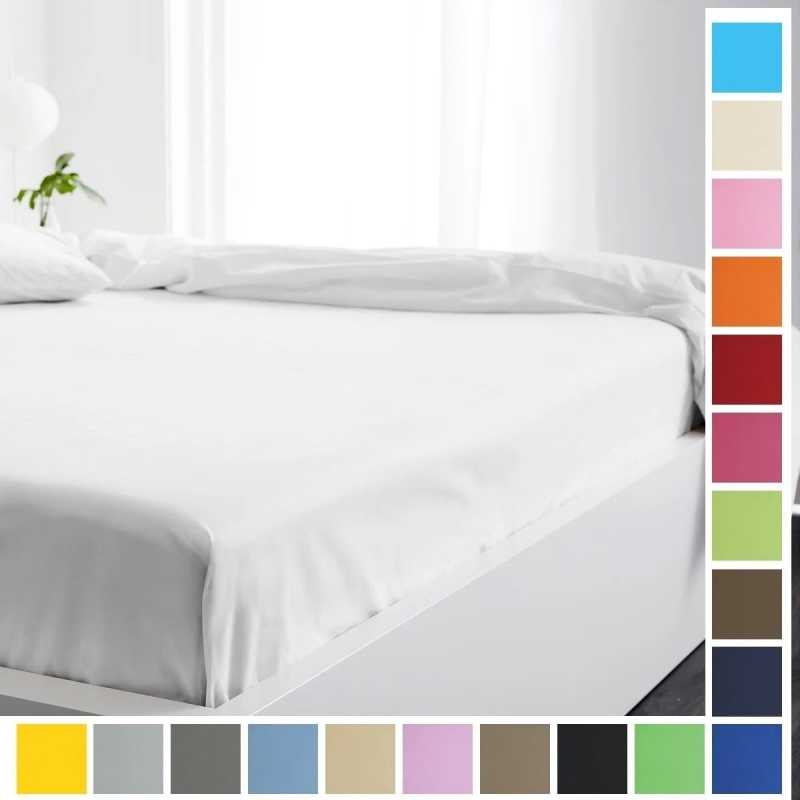 Monocolore plano - flat sheet cotton...