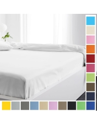 Monocolore plano - flat sheet cotton Corredo italiano® - various sizes