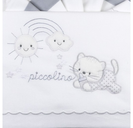 Cot bed sheet set La Fatina art. 04260GR 2