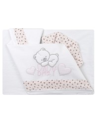 Baby Bear - Cradle sheet set cotton by Bruco Bruco EC1942R