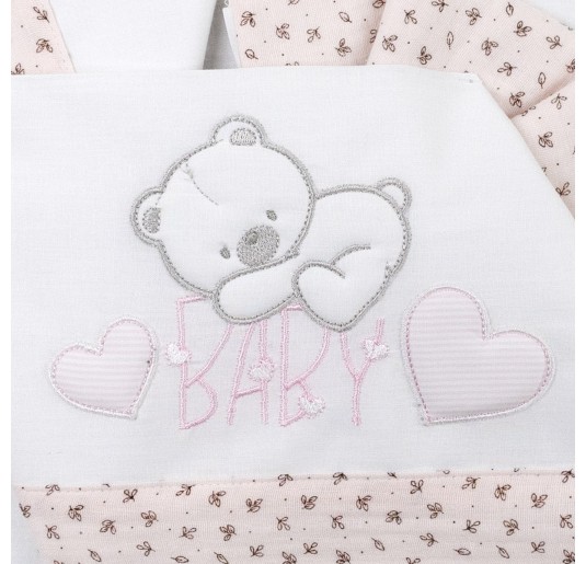 Baby Bear - Cradle sheet set cotton by Bruco Bruco EC1942R 2