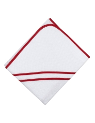 Accappatoio triangolo spugna con tela aida ricamabile CI100RS