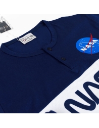 NASA - Pigiama serafino in cotone corto PopCorn U8939