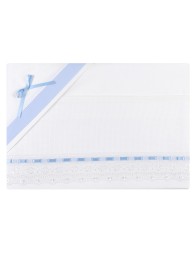 Sheet set for cradle and pram to embroider CI1305SGAZ