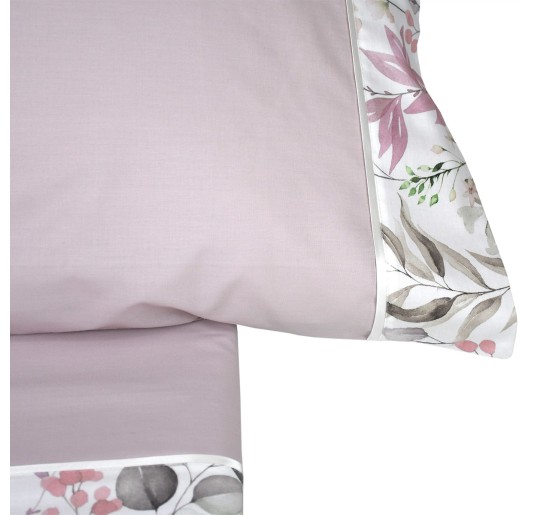 Aster - cotton double queen size bed sheet set maxi 2