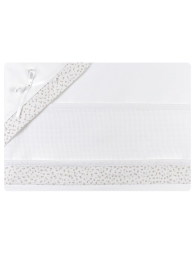 Cradle sheet set to embroider CI13AI06PQPA