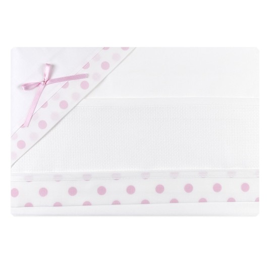 Cot sheet set to embroider CI1405AI02PQRR
