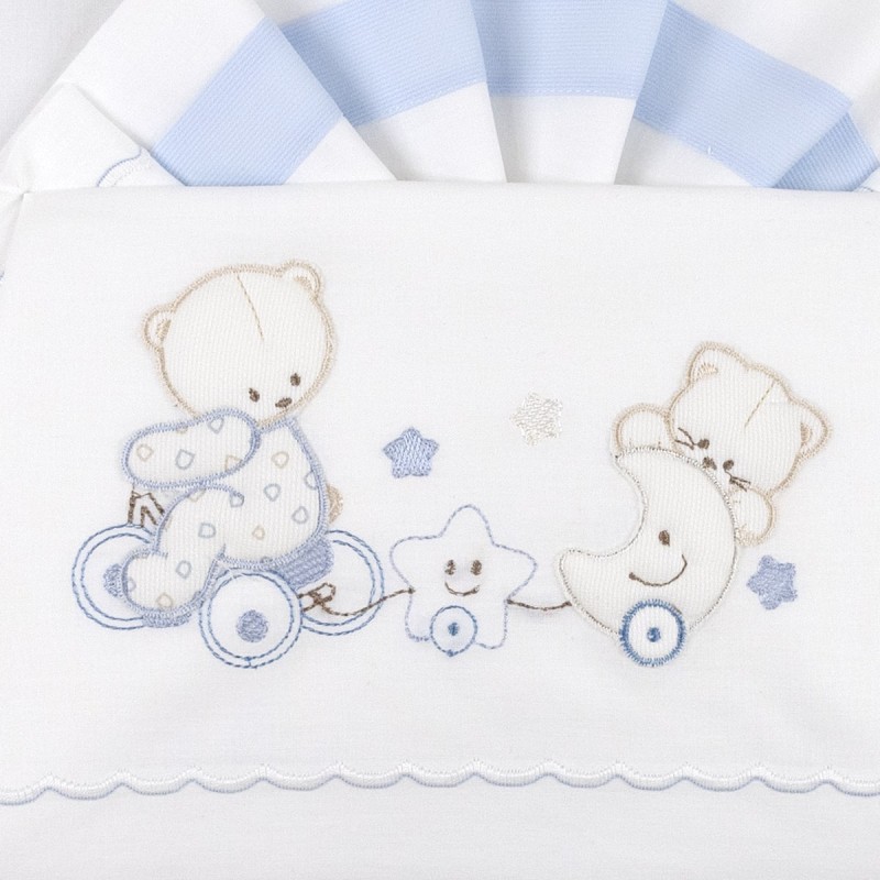 Pajama Bears - Cradle bed sheet set...