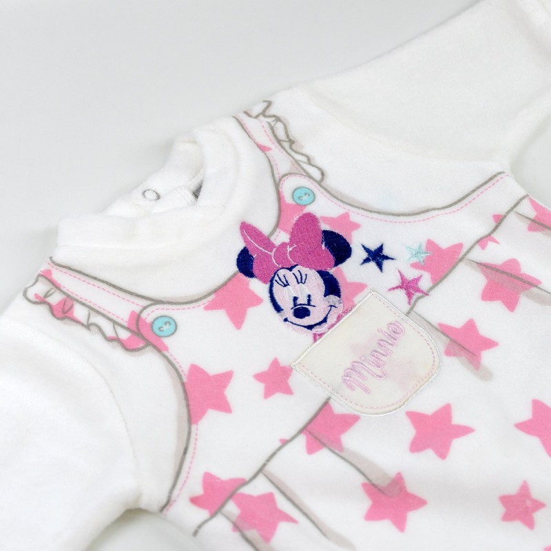 Minnie - Baby onesie chenille Disney... Minnie - Baby onesie chenille Disney...