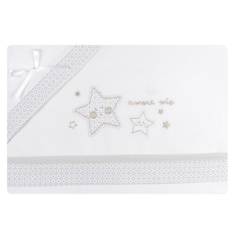 Little stars - Cradle bed sheet set Mio Piccolo LC891PA
