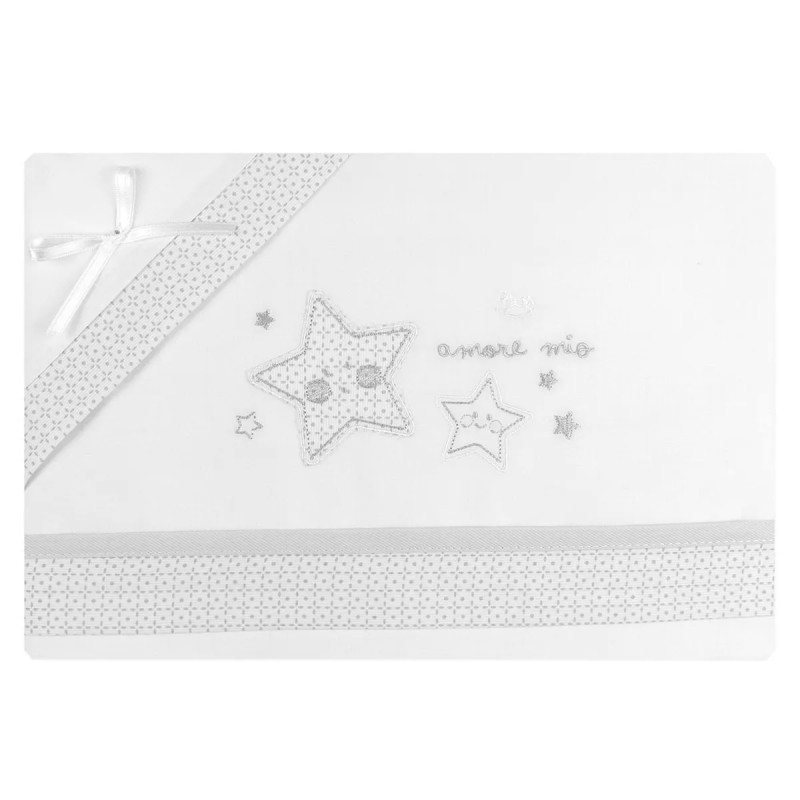 Little stars - Maxi cradle sheet set next to me Mio Piccolo NXT891GR