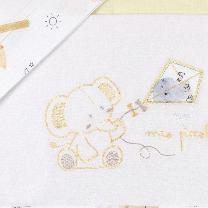 Cot bed sheet set Mio Piccolo LL890G