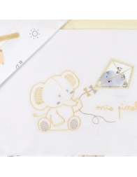 Cot bed sheet set Mio Piccolo LL890G