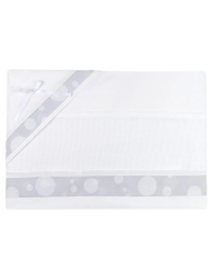 Cot sheet set to embroider CI1405AI02PQGR