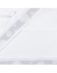Cot sheet set to embroider CI1405AI02PQGR