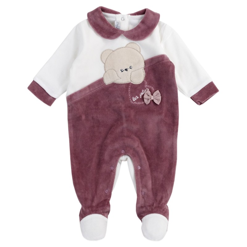 Newborn bodysuits chenille Les Jolies LJ244318MV