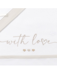 With Love - Set lenzuola culletta e carrozzina Mio Piccolo LC903PA