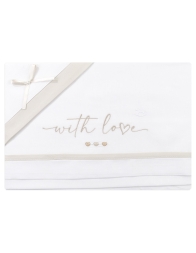 With Love - Set lenzuola culletta e carrozzina