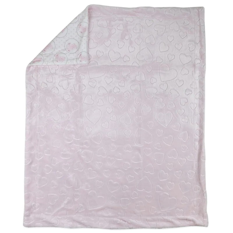 Baby blanket soft pile for cot Nazareno Gabrielli NG4839RR