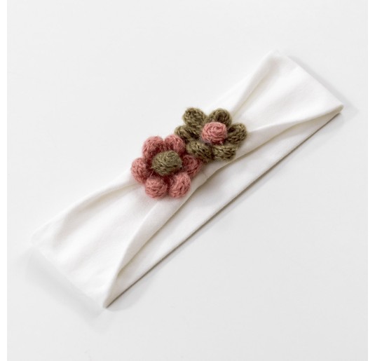 Interlock hair band baby girl by Le Chicche FA5000 2