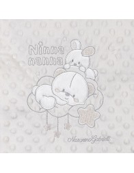 Lullaby Bears -  Blanket soft pile for cradle pram Nazareno Gabrielli NG47322BG