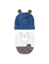 Coordinated baby layette chenille by Le Chicche LCH52AZ