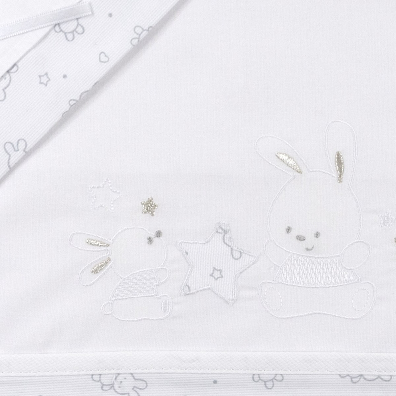 Coniglietti White - Set lenzuola...
